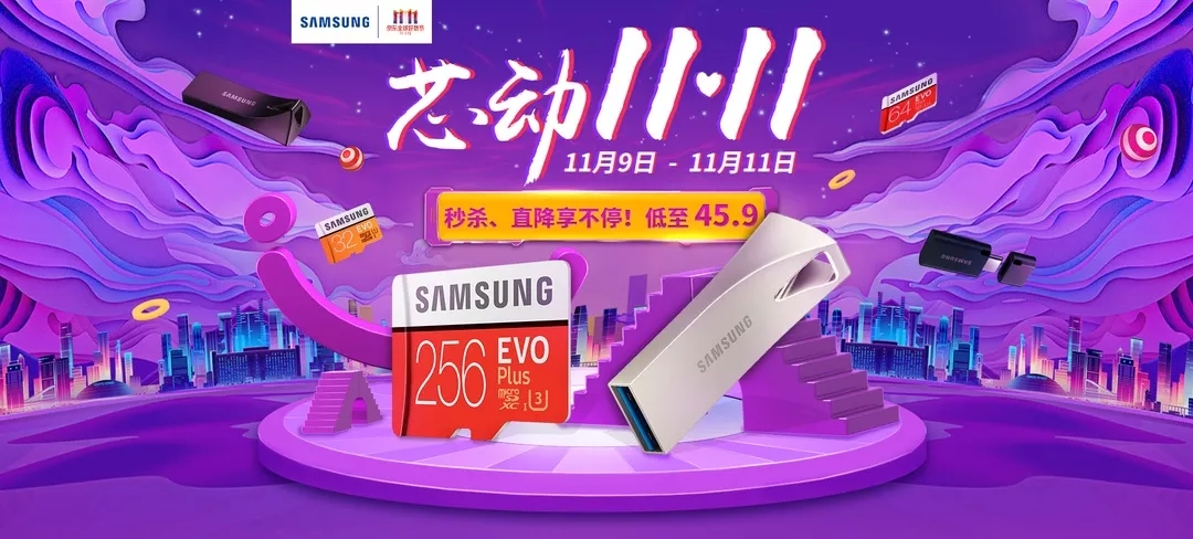 芯動(dòng)11.11丨秒殺、直降享不停！